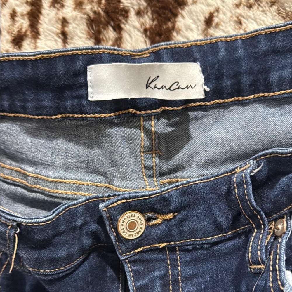 KanCan Dark Blue Denim Jeans